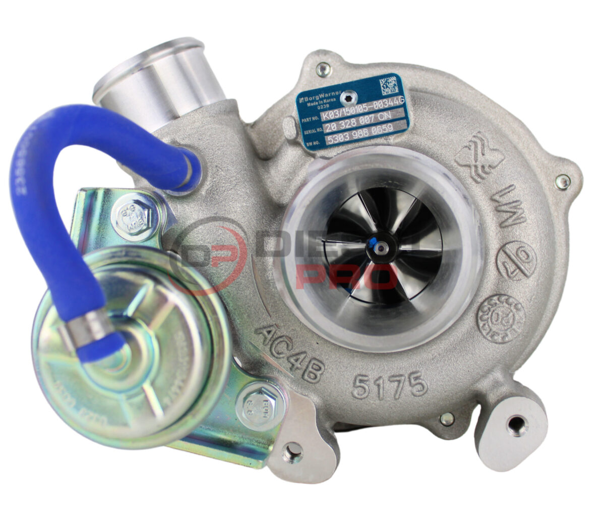 7256748 | Borg Warner Turbocharger for D34 Bobcat