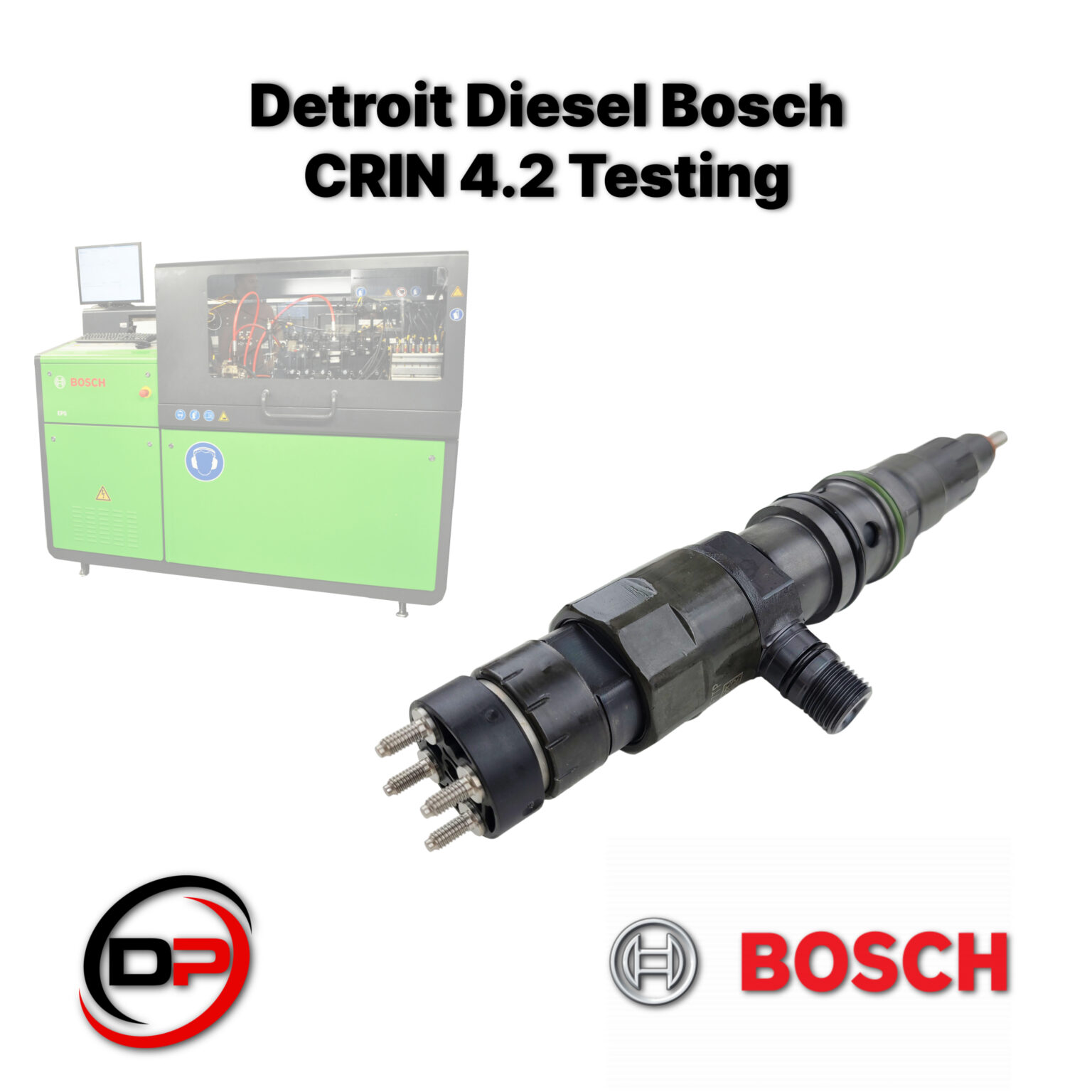 DD13 DD15 DD16 Fuel Injector Testing Service 1 Each Diesel Pro   CK DETROIT DD P04 1536x1536 